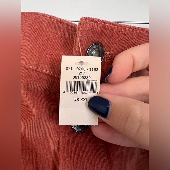 Mauve Denim Skirt - Picture 2 of 6